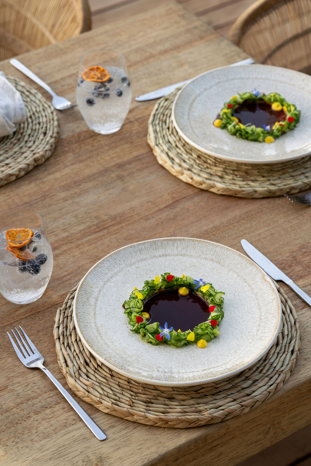 Dessert detail